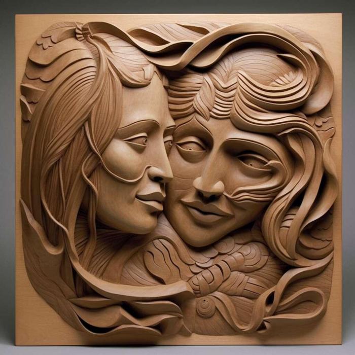 نموذج ثلاثي الأبعاد لآلة CNC 3D Art 